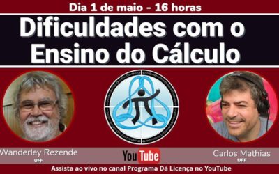 Live: Dificuldades com o Ensino de Cálculo