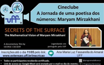 Cineclube: A Jornada de uma poetisa dos números: Maryam Mirzakhani
