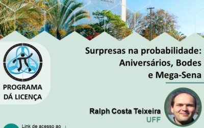 Palestra: Surpresas na probabilidade: Aniversários, Bodes e Mega-Sena