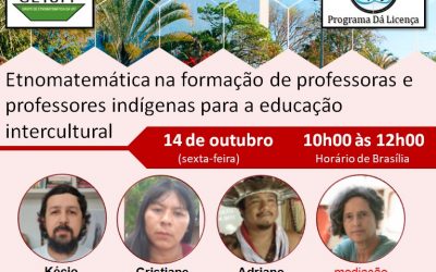 Mesa: “Etnomatemática na formação de professoras e professores indígenas para a educação intercultural”