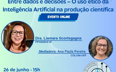 Palestra “Entre dados e decisões – O uso ético da Inteligência Artificial na produção científica”